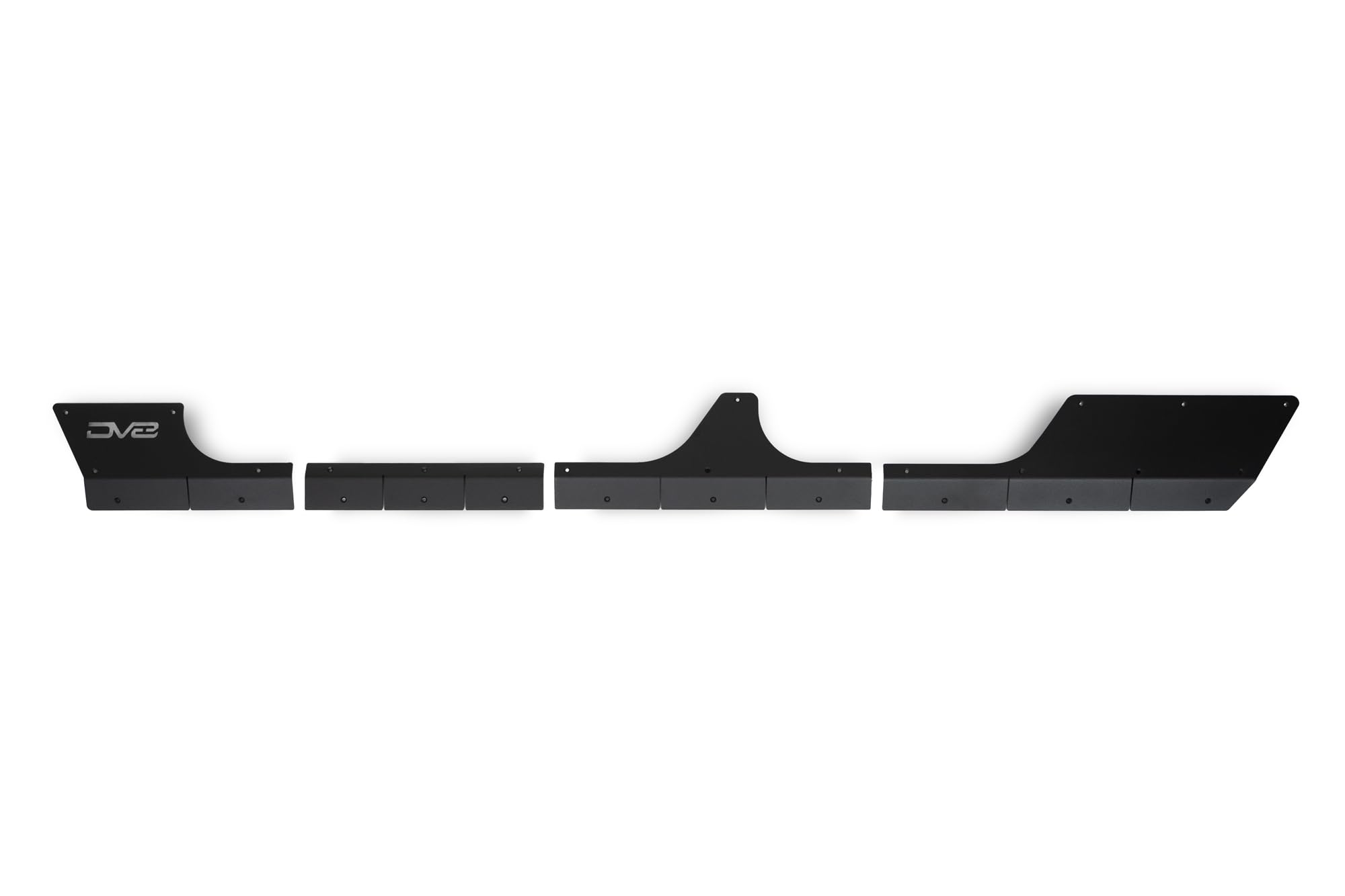 Rock Skins DV8 Offroad for The 2020-2025 Jeep Gladiator JT | Protects Lower Body Panels from Rocks & Debris | Works with Aftermarket & Factory Fenders | Compatible with Most Sliders & Steps