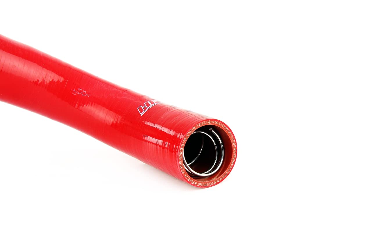 High Temp HPS Reinforced Silicone Red Radiator Coolant Hose Kit, 57-2129-RED
