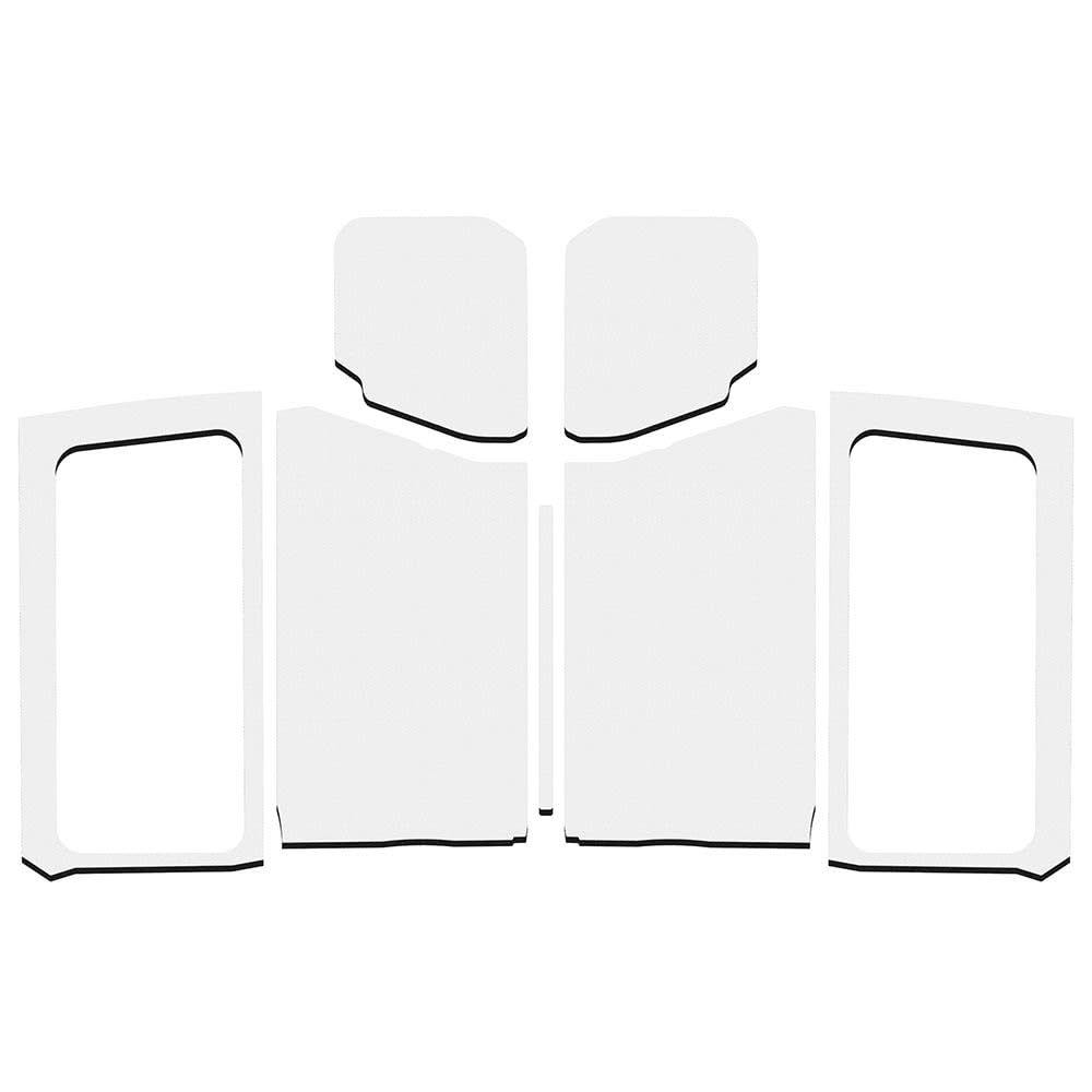 Boom Mat Design Engineering 50281 White Sound Deadening Kit Compatible with 2-Door Jeep Wrangler JL (2018-up)