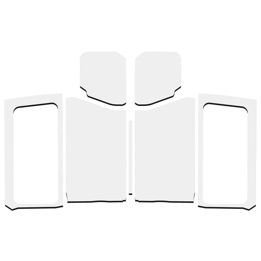 Boom Mat Design Engineering 50281 White Sound Deadening Kit Compatible with 2-Door Jeep Wrangler JL (2018-up)
