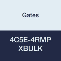 4C5E-4RMP Gates XBULK Field Attachable for C5E Hose, Male Pipe NPTF, 30 Cone Seat, Steel, 3/16" ID (Pack of 150)