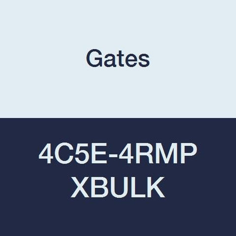 4C5E-4RMP Gates XBULK Field Attachable for C5E Hose, Male Pipe NPTF, 30 Cone Seat, Steel, 3/16" ID (Pack of 150)