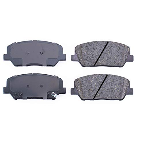 Power Stop Z16 Evolution 16-1413 Front Ceramic Brake Pads For Hyundai Genesis Coupe 2010-2016, Hyundai Veloster 2013-2015, Kia Optima 2011-2015 [Model Specific]