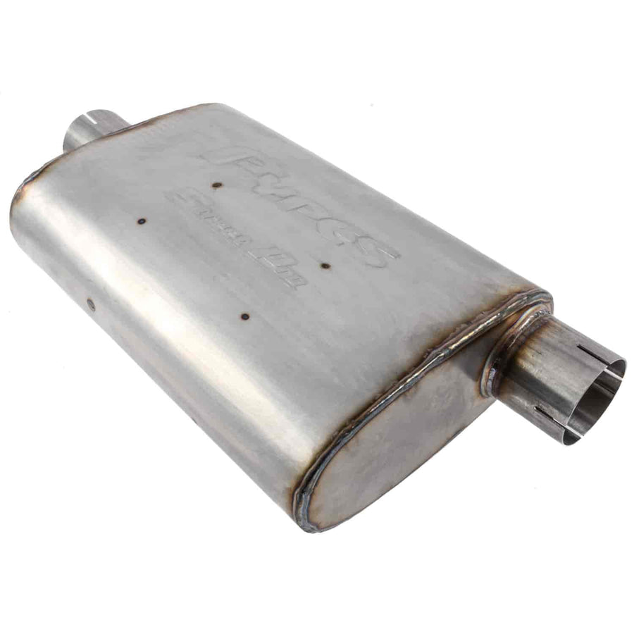 Pypes Performance Exhaust MVS13: Muffler Street Pro Series 14 in 2.5 in Offset/Center