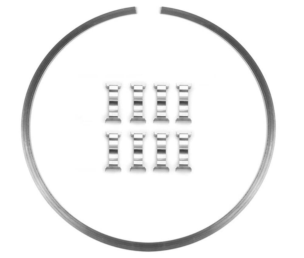 Snap Ring Kit (1) and Wear Plates (8), Dynamic Drag Rotor