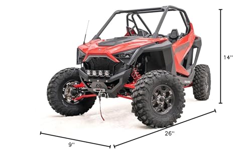SXFB-1450-1 Fab Fours Inc. Front Bumper Fits Polaris RZR PRO XP