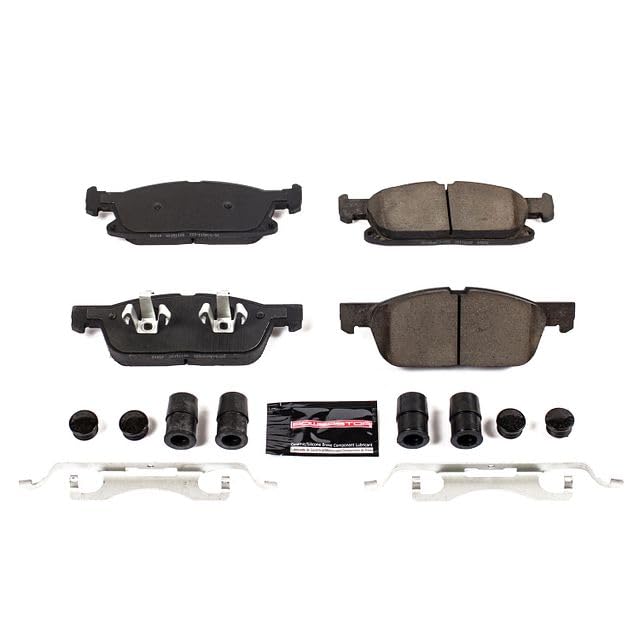 Power Stop Z23-1818 Z23 Evolution Sport Carbon Fiber Infused Ceramic Brake Pads with Hardware