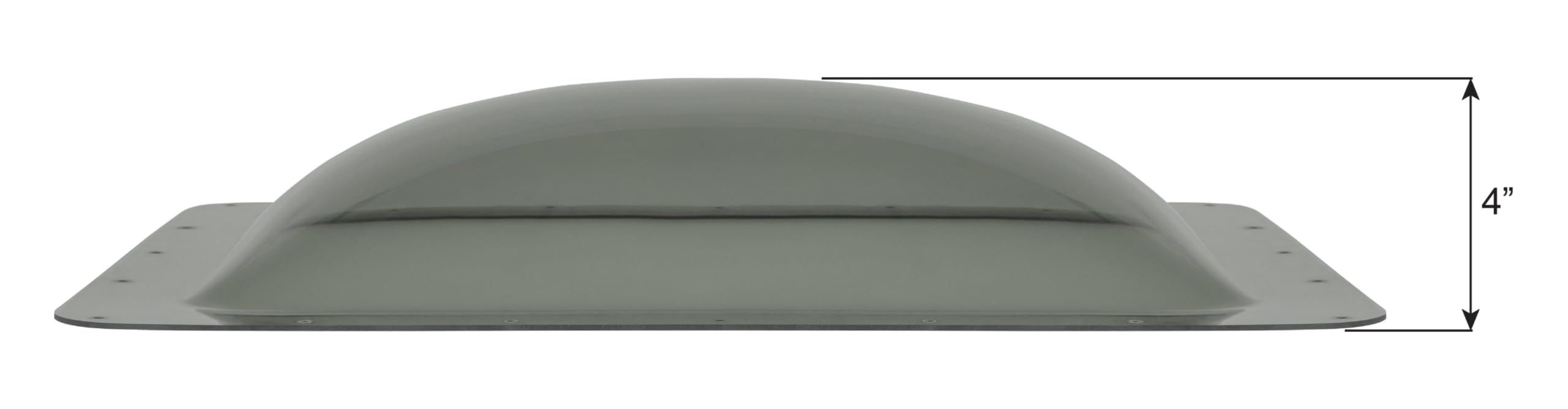 SL1422S ICON RV Skylight - Smoke, Fits 14"x22" openings, 16"x26" overall, Outer Dome Skylight Covering Replacement for RV, Camper, Motorhome, Food Truck, or Trailer, UV Protected & Impact Resistant