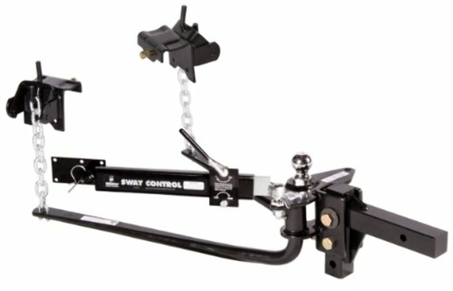 Round Bar Weight Distribution Hitch Package Husky Towing 31986 - 600 lb. Tongue Weight Capacity