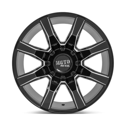 Moto Metal 20X10 MO804 G-BLK MILL 12MM 5X5.0/5.5 - MO80421035912