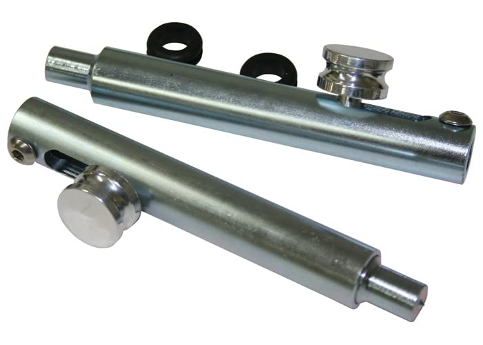 Brothers Trucks Hidden SSGL47B Tailgate Latch Kit - Stainless - Billet Knobs