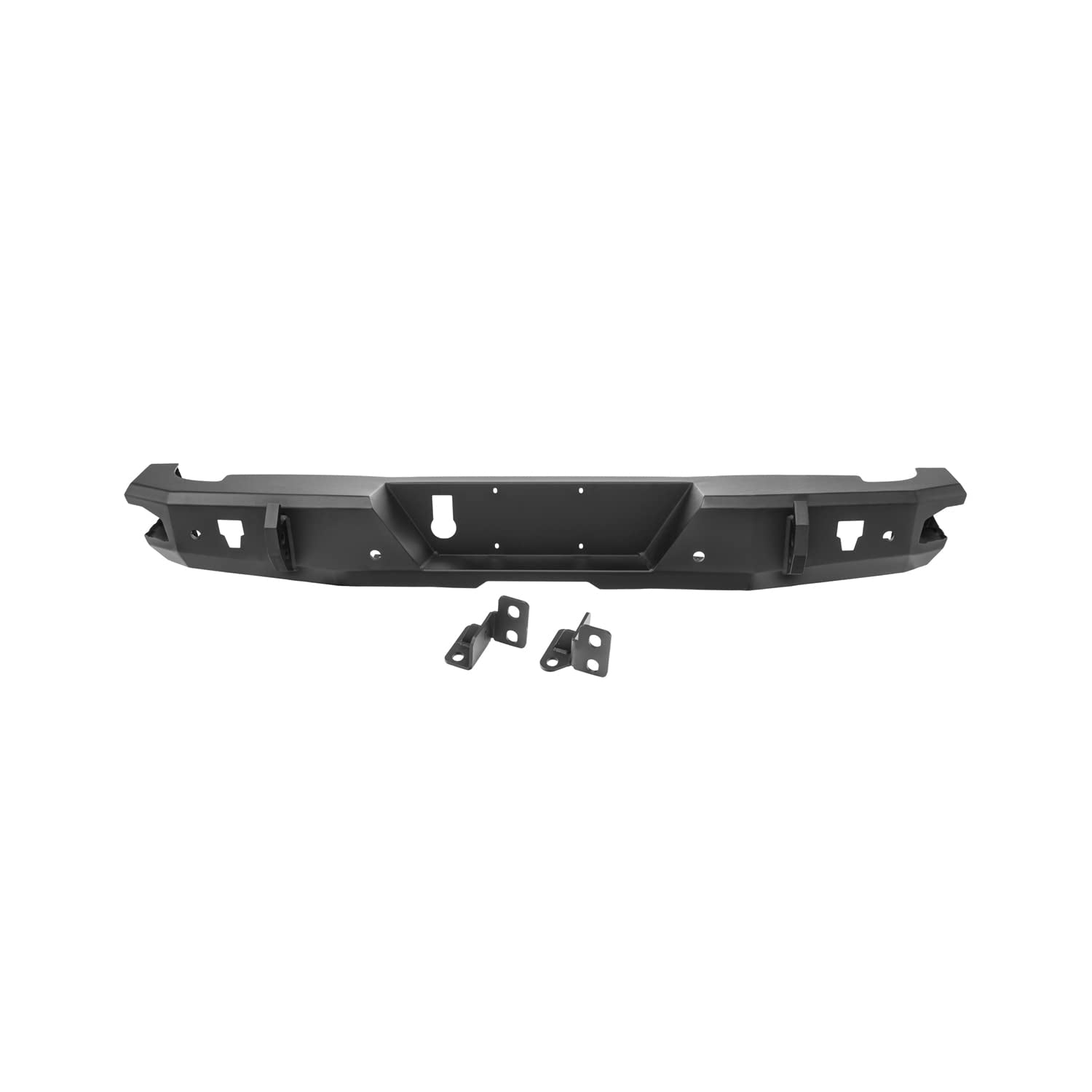 Rear Rugged Ridge HD Bumper for Jeep Gladiator JT | Full-Width, Steel, Black | 11540.37 | Fits 2020-2025 Jeep Gladiator JT