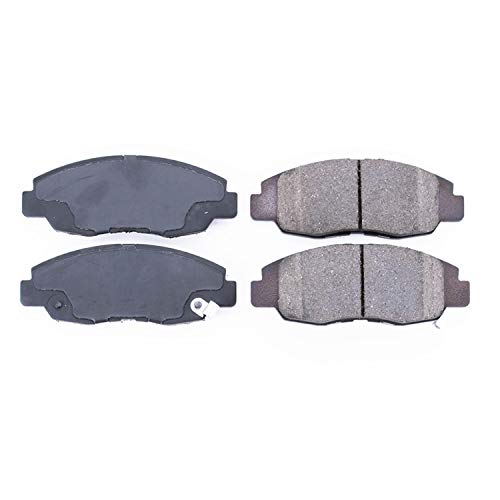 Power Stop Z16 Evolution Ceramic Front Brake Pads, 16-465, Noise-free Braking, Clean Ride, OEM Specification Met For Acura CL, Acura EL, Honda Accord, Honda Civic, Honda Insight [Model Specific]