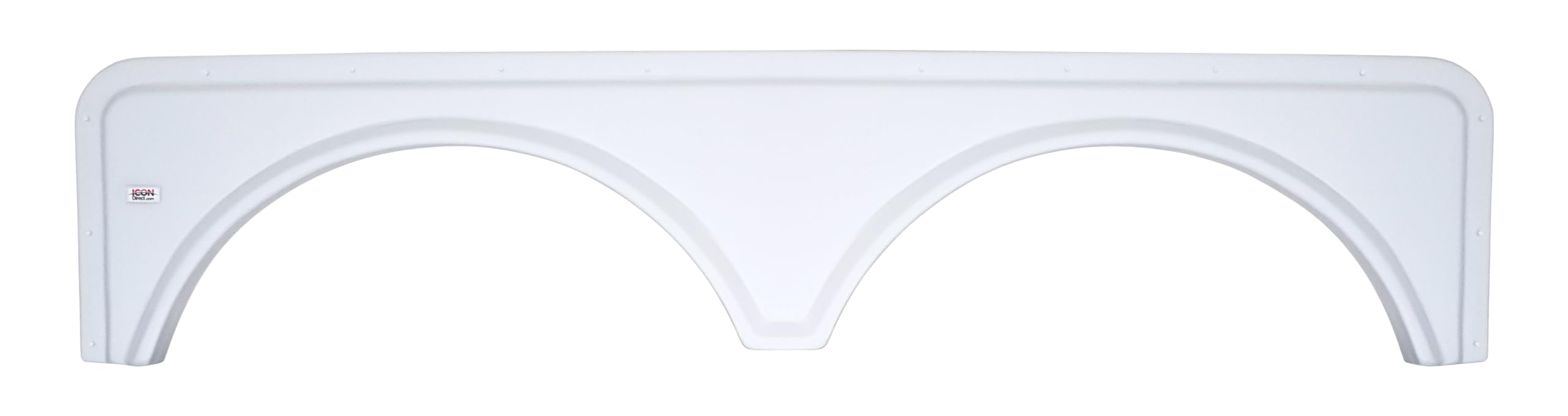 Polar White ICON FS668 Tandem Fender Skirt (00416)