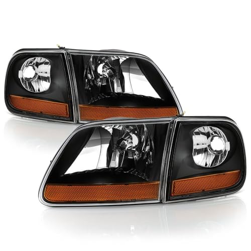 OEM Style Xtune Headlight (HD-JH-FF15097HD-SET-BK) (OE)
