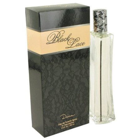 Eau De Toilette Spray Black Lace by Dana 2 oz for Women + OCEAN DREAM by Designer Parfums ltd Vial (sample) .04...