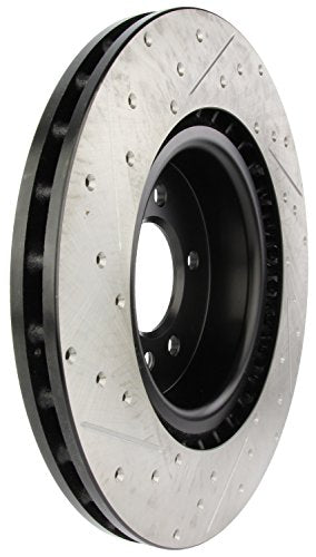 Sport Drilled/Slotted Brake Rotor StopTech 127.22011L (Front Left), 1 Pack