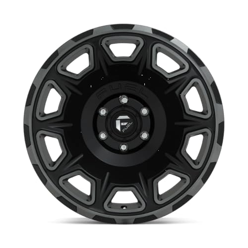 1PC Fuel D686 17X9 6X5.5 MT-BLK-DDT -12MM - D68617908445