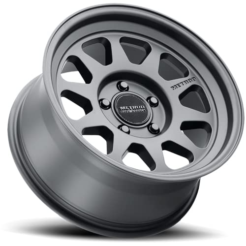 Black Method Race Wheels 316 Wheel with Matte (17 x 8. inches /5 x 5 mm, 25 mm Offset)
