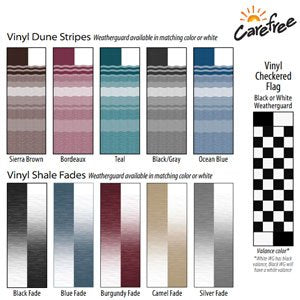 Sierra Brown Carefree QJ128A00 12' Vinyl Roller Assembly