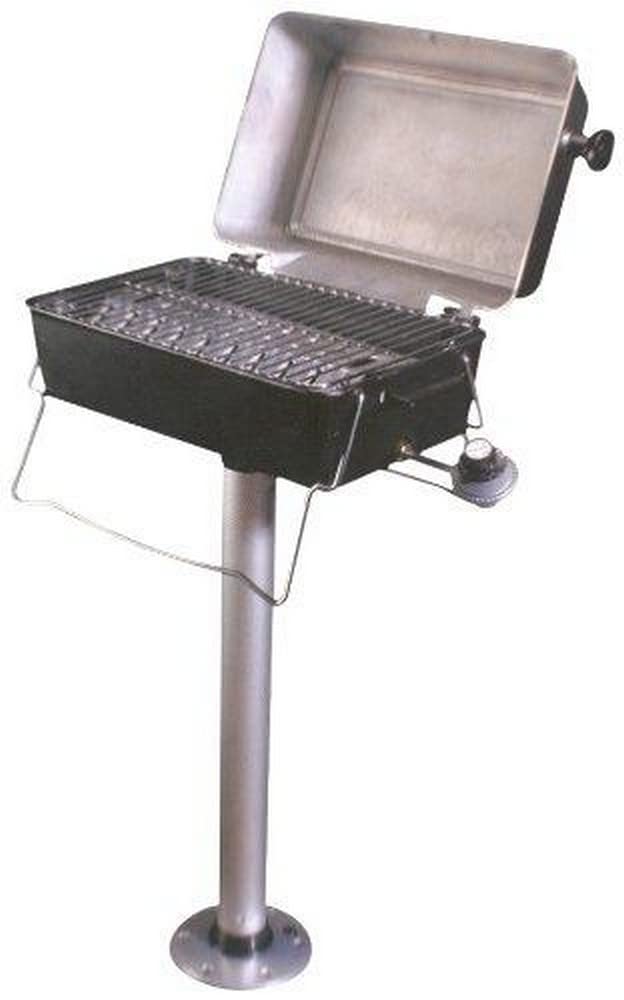 Deluxe Barbeque Grill Springfield 1940052 with Thread-Lock 29" Post