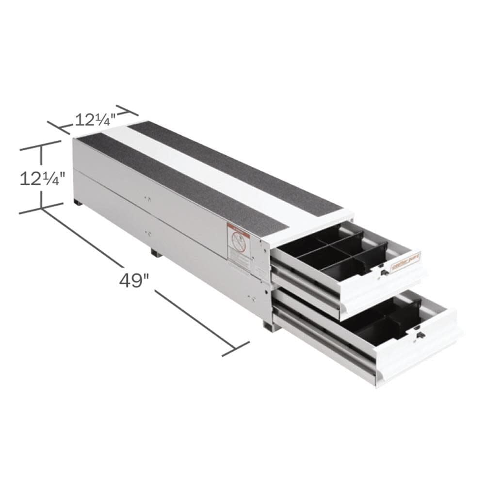 ITEMIZER® Model 326-3 Van Drawer Unit, Stacked, 49in x 12.25in x 12.25in