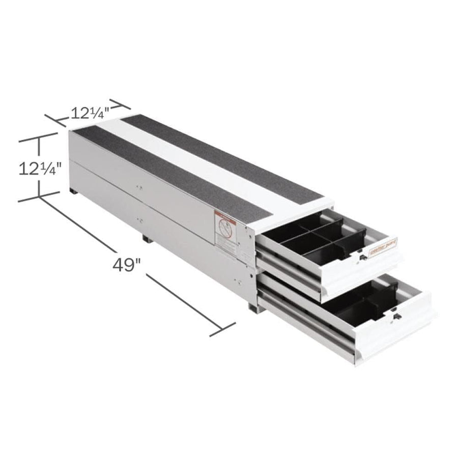 ITEMIZER® Model 326-3 Van Drawer Unit, Stacked, 49in x 12.25in x 12.25in