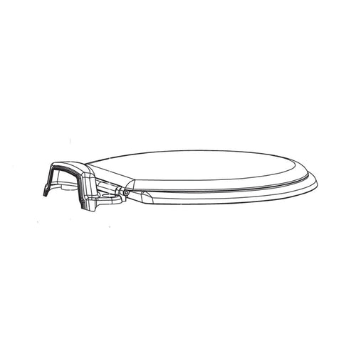 Dometic Toilet Seat Cover for 320 Series Toilet - 385311863 White