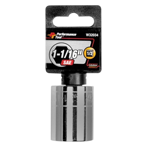 W32034 Performance Tool 1/2 Drive 6-Point Socket, 1-1/16