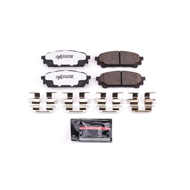 Power Stop Z26-1004 Brake Pad Extreme Performance For Saab 9-2X 2005-2006, Subaru Forester 2003-2008, Subaru Impreza 2003-2007 [Model Specific]