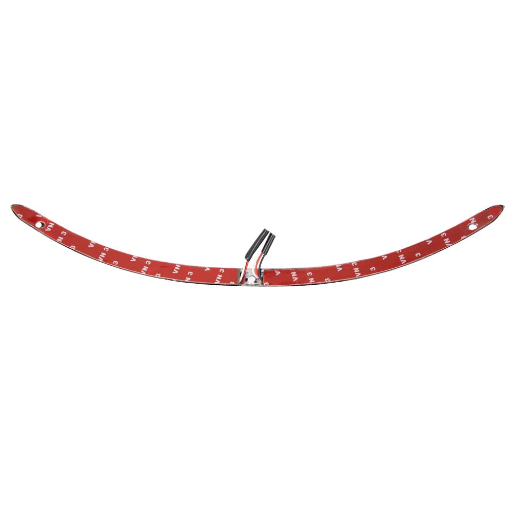 Windshield Trim Saddle Tramp - with Integrated sequential Amber Turn Signals, LED Turn Signals (BC-WSTSB14)