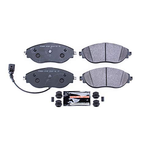 Power Stop Track Day Spec PSA-1633 Front Ceramic Brake Pads For Audi A3 Quat, Audi Q3, Audi S3, VW Arteon, VW CC, VW GTI, VW Golf R, VW Jetta, VW Tiguan [Model Specific]
