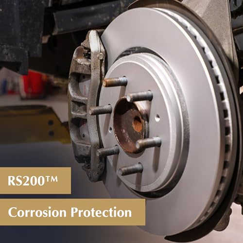 Front Disc Brake Rotor Centric GCX (320.65051F) with Full Coating Fits Select Ford, Mazda, Mercury