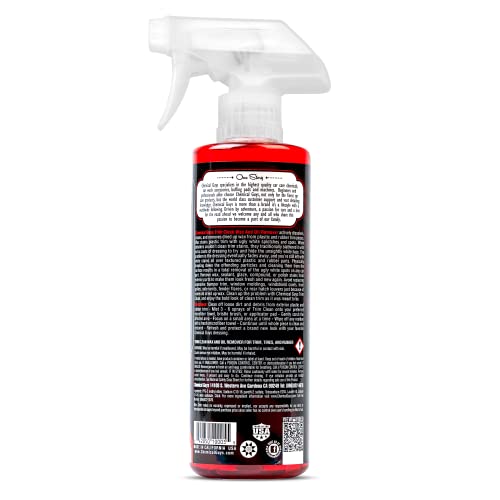 Chemical Guys Trim Clean Wax and Oil Remover TVD11516 (Works on Trim, Tires, and Rubber) Safe for Cars, Trucks, SUVs, Motorcycles, RVs & More, 16 fl oz