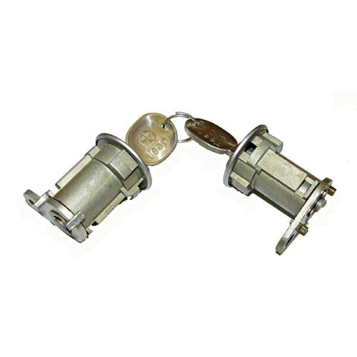 Cylinder Door Kit (2 Cylinders W/Keys) 1981-1986 CJ-5, 7, 8 (HardtConsists of (2) 8122874K (Make Sure They Have Same # Key Code); 2 Door Lock Cylinders w/Keys 8122874K2