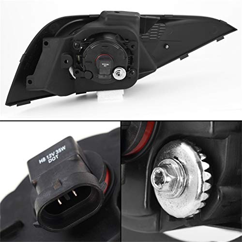 Fog Lights Chrome/Clear Spyder Auto 5076076