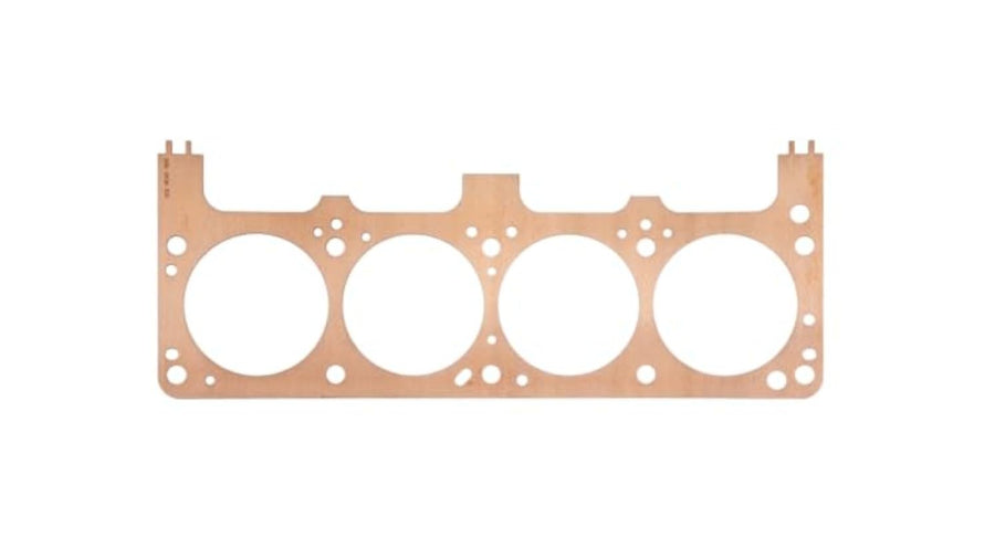 SCE Gaskets Cylinder Head Gasket, 4.060 in Bore, Pro Copper, 0.043 in Compression Thickness, Copper, Driver Side, Small Block Mopar, Each