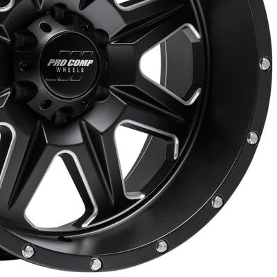 Pro Comp PXA63 Alloys 20X10 6X5.5 S-BLK MILL -18MM - PXA5163-218347