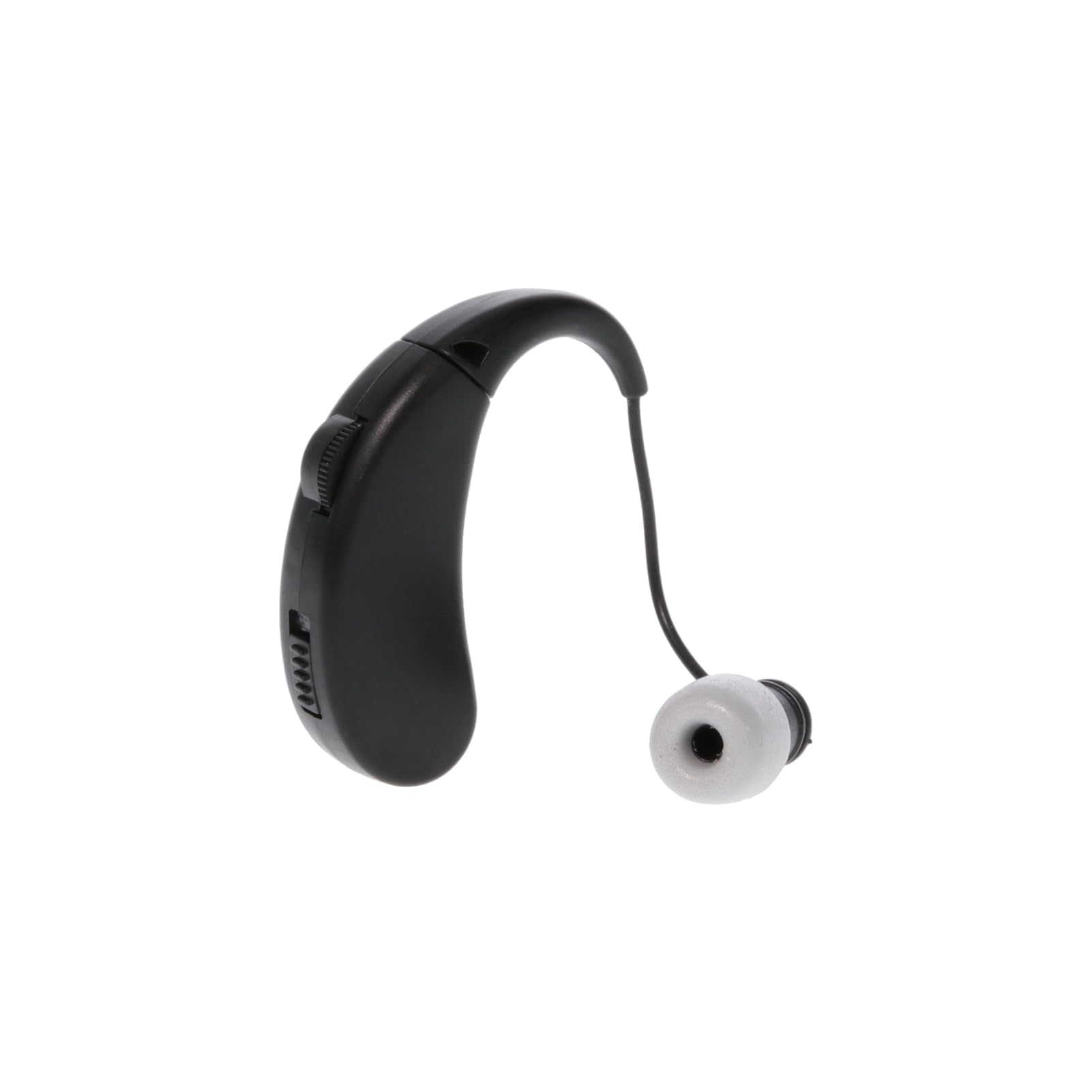 WALKER'S Rechargeable Ultra Ear BTE Compact Adjustable 22dB Noise Reduction Hunting Outdoor Sound Amplifier Hearing Enhancer | Ear Tips, USB Charging Cable, Cleaning Brush - Single