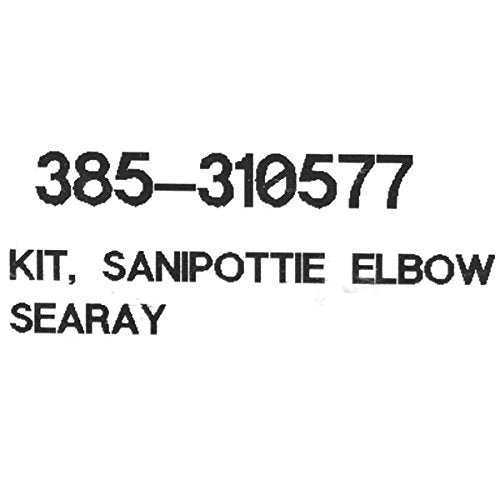 Dometic SeaLand Sanipottie Elbow Kit 385-310577 | 1 3/4 Inch