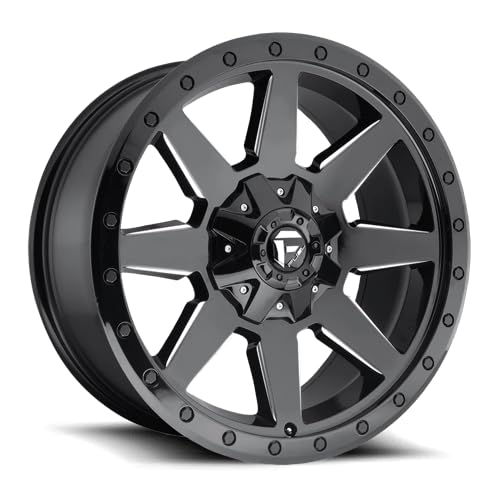1PC Fuel D597 17X9 6X135/5.5 GL-BLK-MIL 01MM - D59717909850
