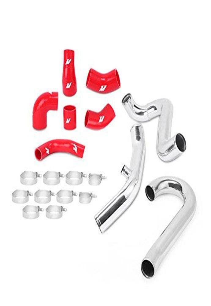 Mishimoto Intercooler Pipe Kit MMICP-EVO-01RD Fits Mitsubishi Lancer Evo 7/8/9 2001-2007 Red