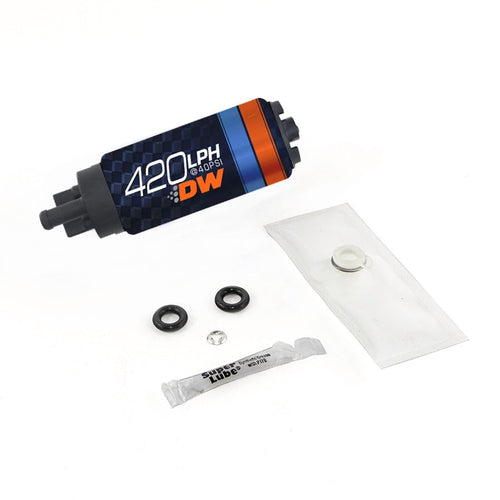 420lph Deatschwerks in-tank fuel pump w/ 9-1007 install kit (9-421s-1007)