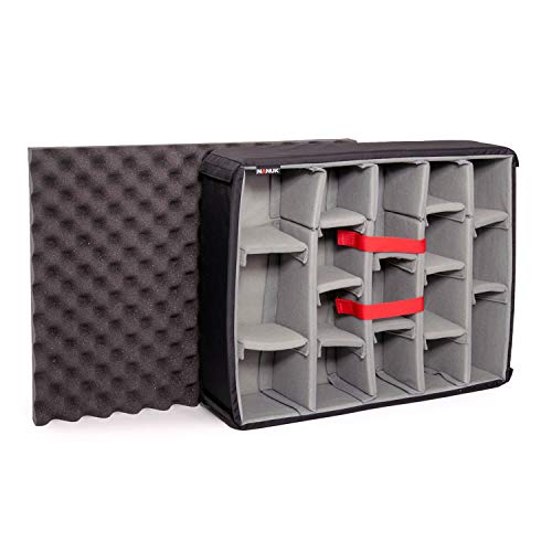 Waterproof Nanuk 945 Hard Case with Padded Dividers - Orange