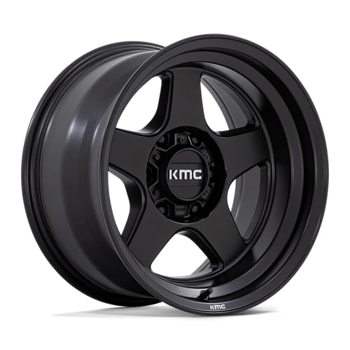 KMC Wheels 17X8.5 LOBO 5X5.04.36 -10mm MATTE BLACK - KM728MX17855010N