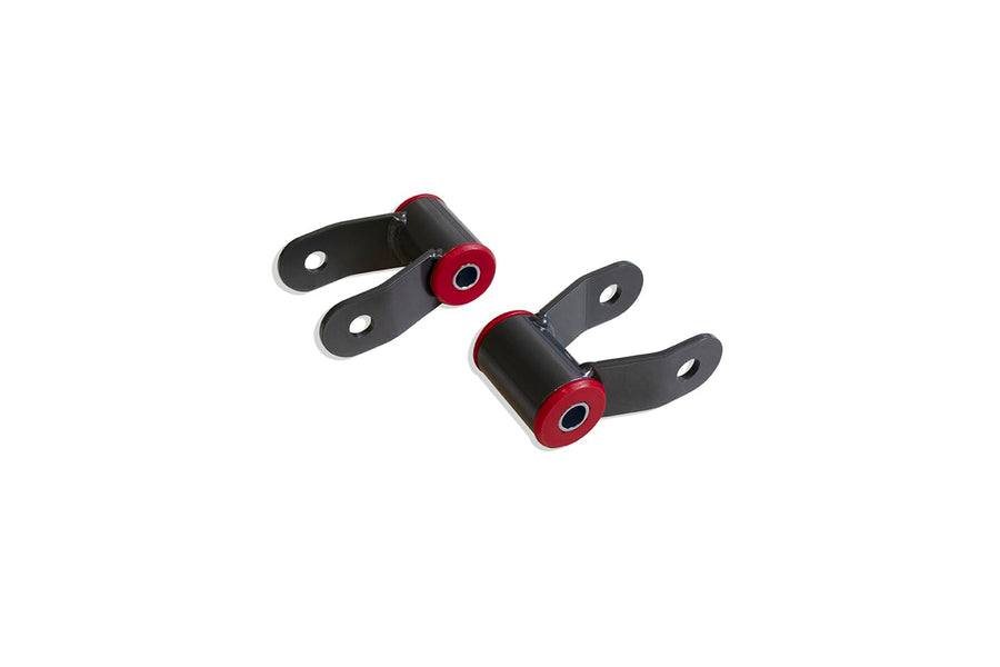 Part# 715310 MaxTrac SUSPENSION'S is A Pair of 1" Rear Lift Shackles FABRICATED from Steel & Powder Coated Grey