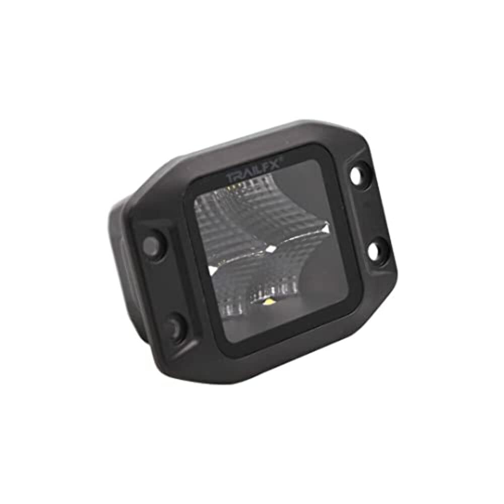 Blacked-Out Trailfx 3 Inch Flush Mount Cube LED