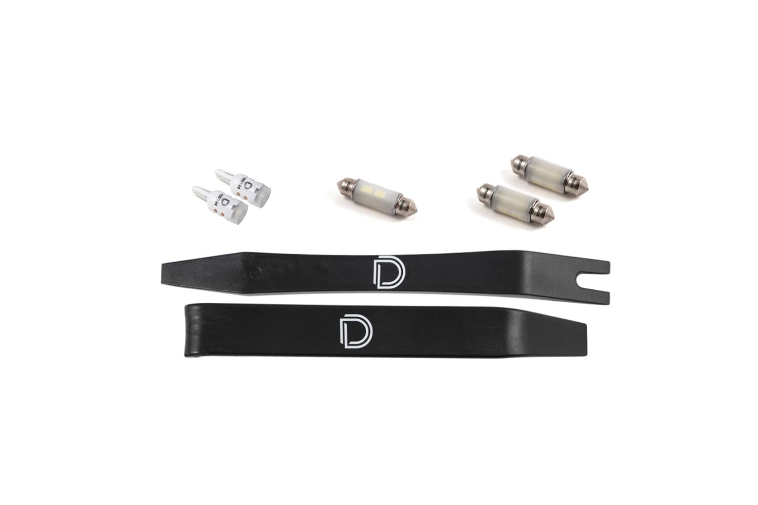 Diode Dynamics LED bulb pack interior compatible with Ford Mustang 2010-2014, Stage 2