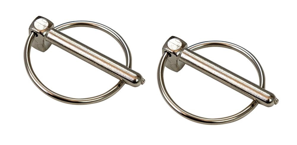Moroso Replacement 39006 Hood Pin Clups, 1/4" Diameter