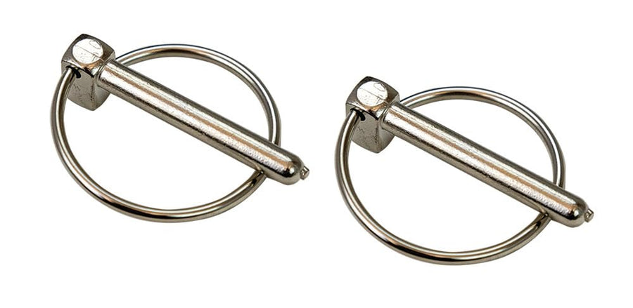 Moroso Replacement 39006 Hood Pin Clups, 1/4" Diameter
